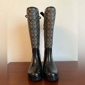Coach Rain Boots Size Women’s 7